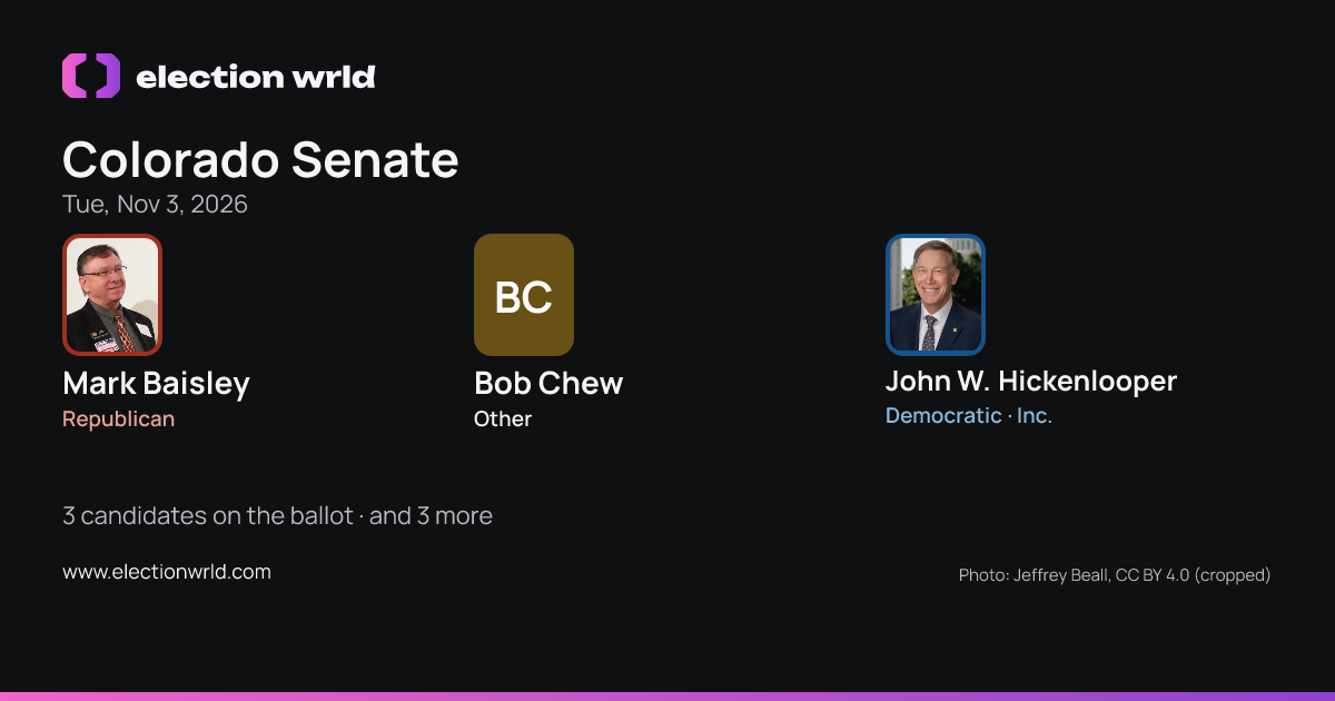 Preview card: Colorado Senate