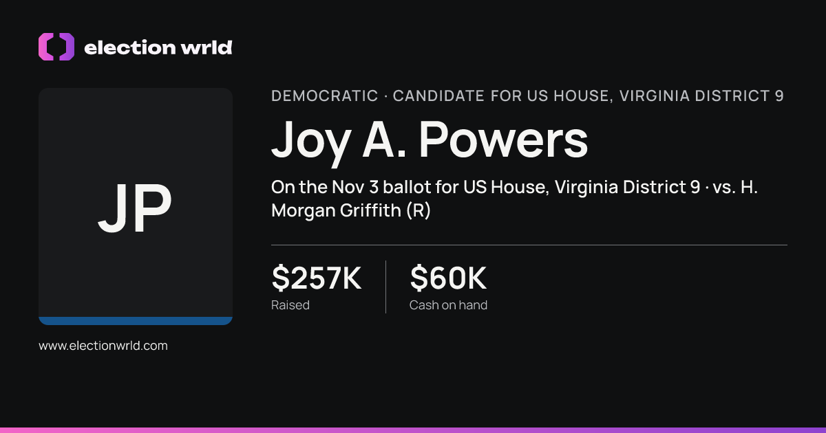 Profile card for Joy A. Powers