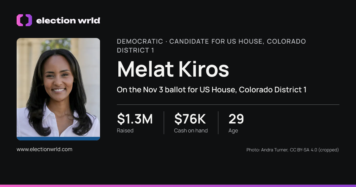 Profile card for Melat Kiros