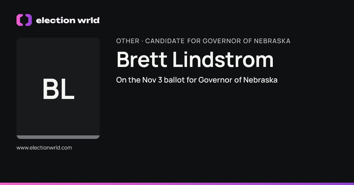 Profile card for Brett Lindstrom