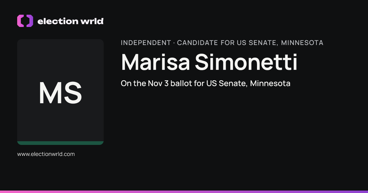 Profile card for Marisa Simonetti
