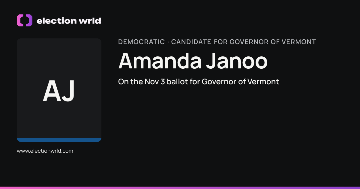 Profile card for Amanda Janoo