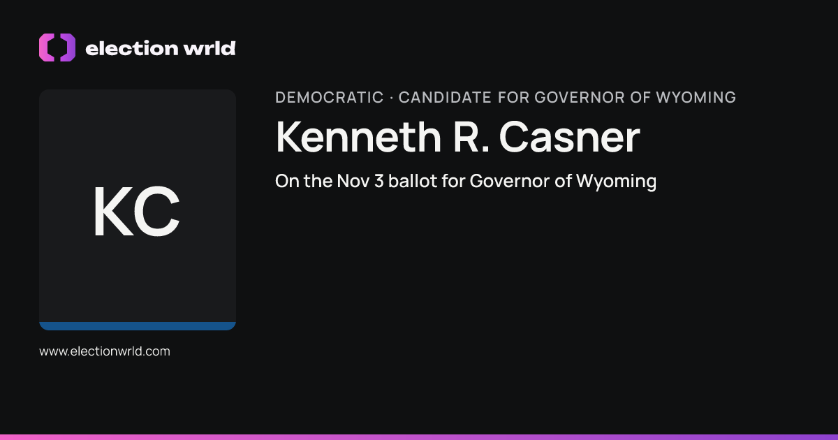 Profile card for Kenneth R. Casner