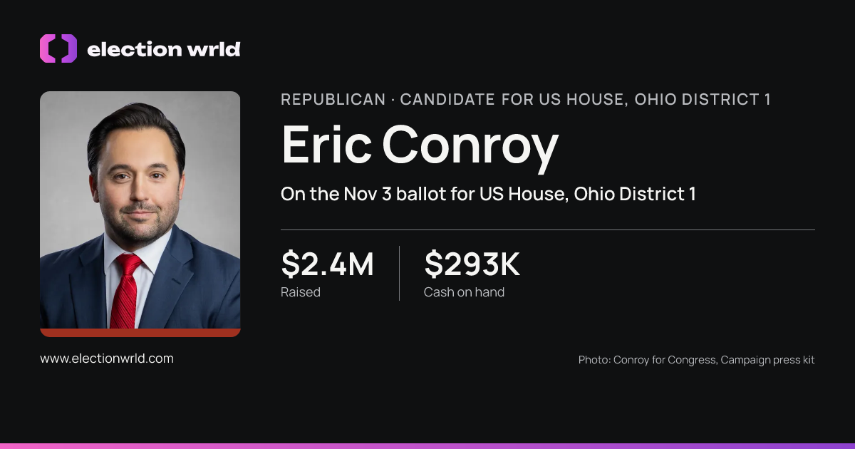 Profile card for Eric Conroy