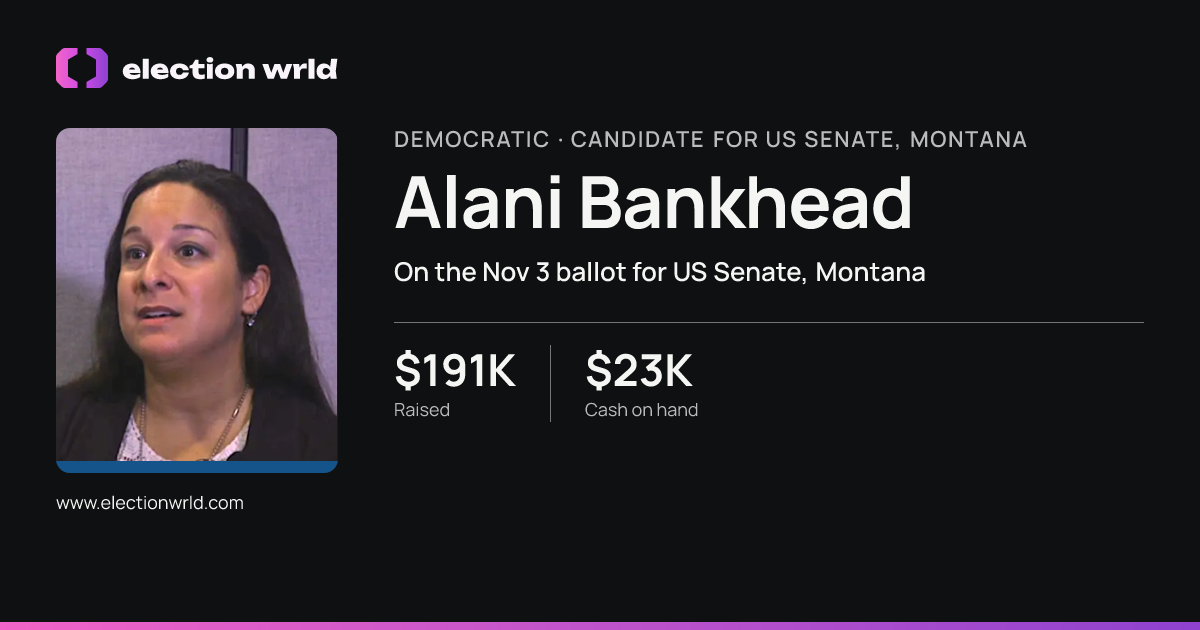 Profile card for Alani Bankhead
