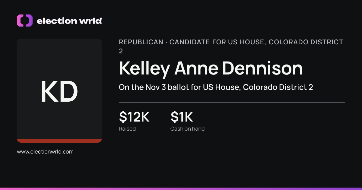 Profile card for Kelley Anne Dennison