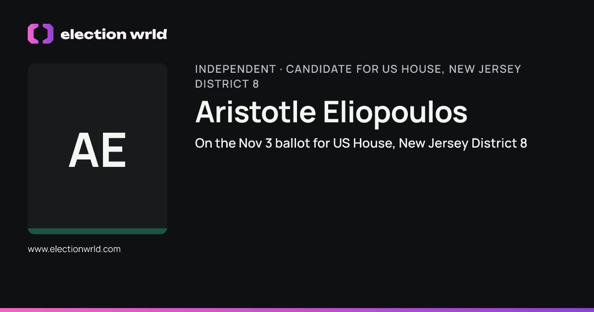Profile card for Aristotle Eliopoulos