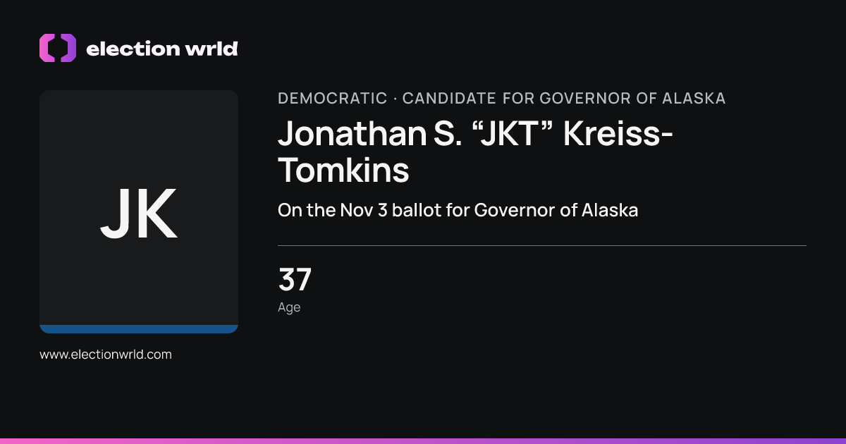 Profile card for Jonathan S. “JKT” Kreiss-Tomkins