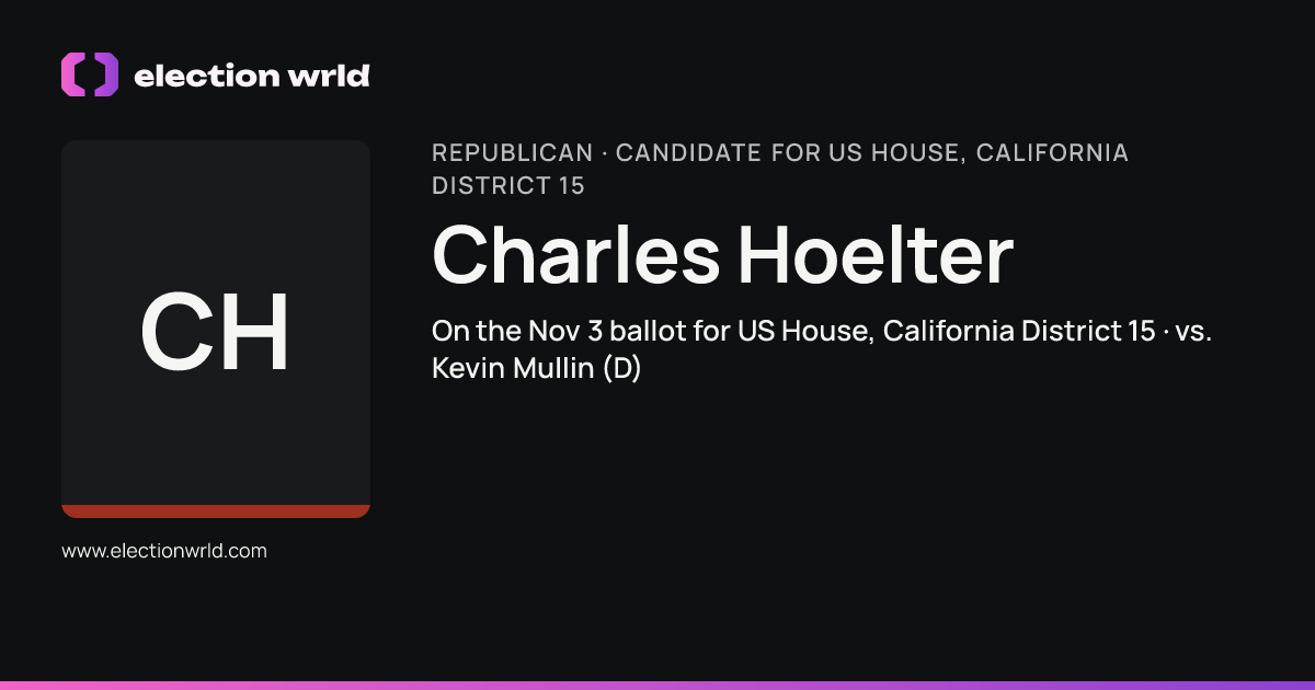 Profile card for Charles Hoelter