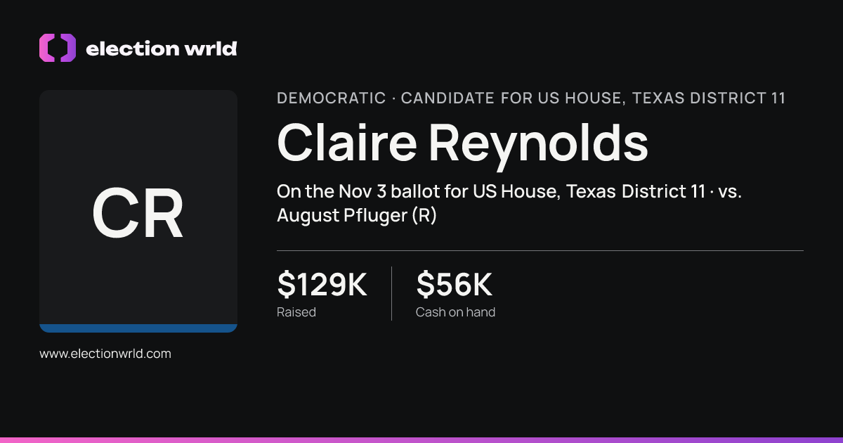 Profile card for Claire Reynolds