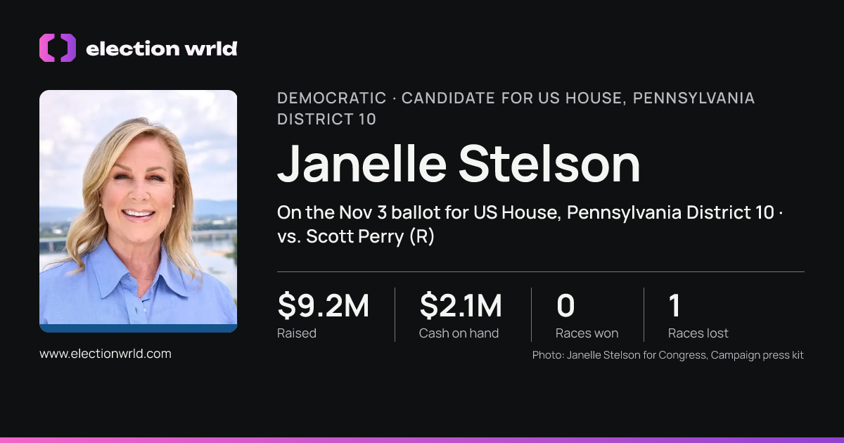 Profile card for Janelle Stelson