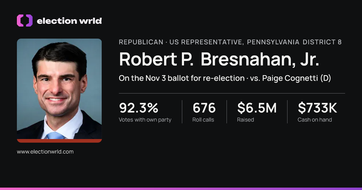 Profile card for Robert P. Bresnahan, Jr.