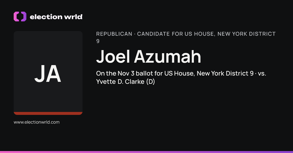 Profile card for Joel Azumah