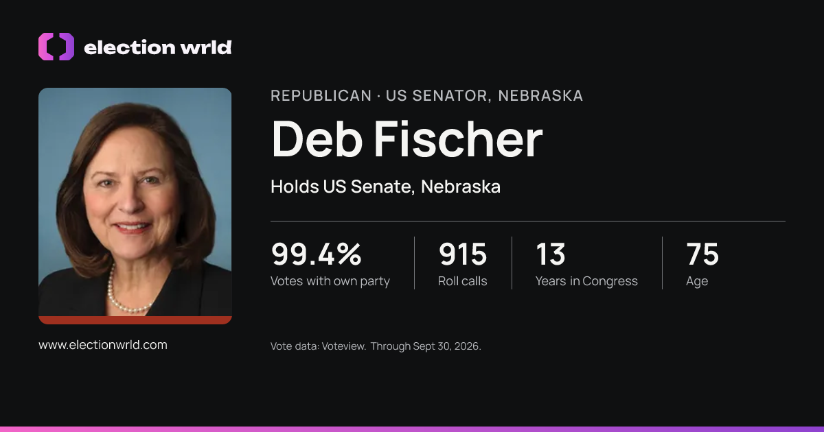 Profile card for Deb Fischer