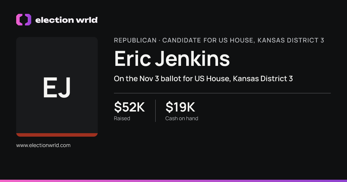 Profile card for Eric Jenkins