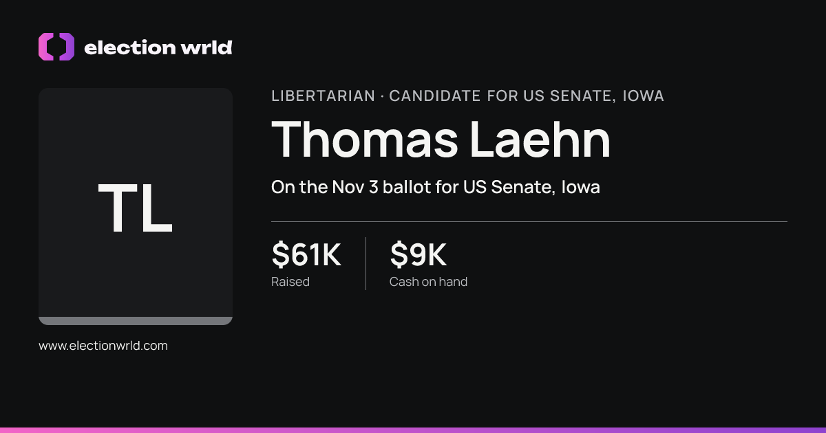 Profile card for Thomas Laehn