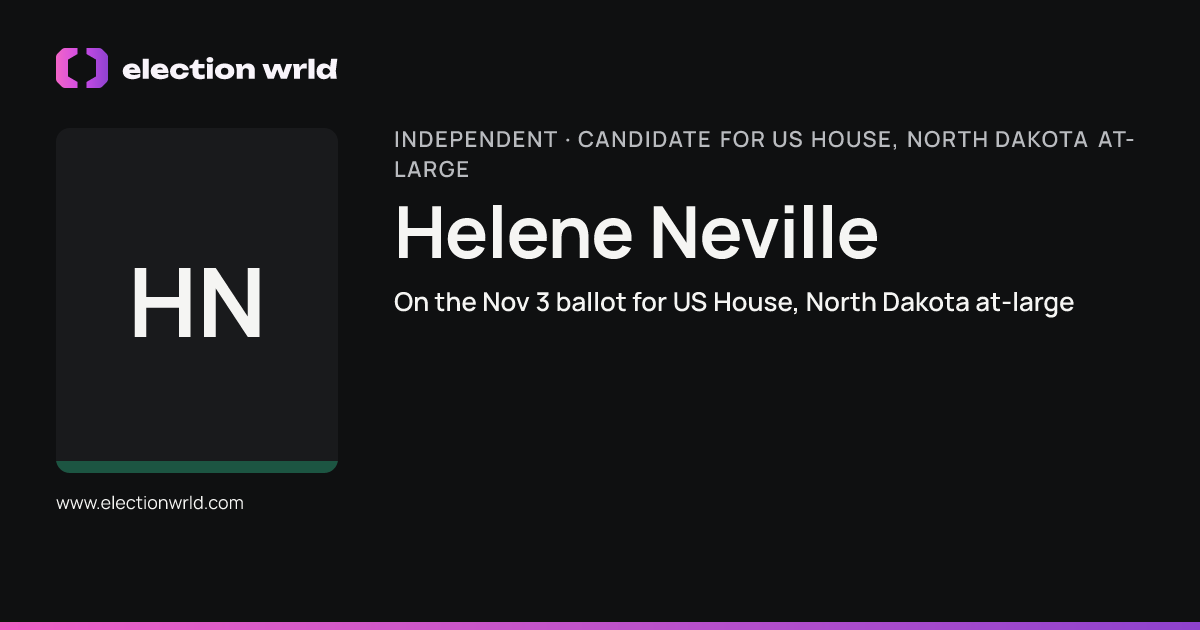 Profile card for Helene Neville