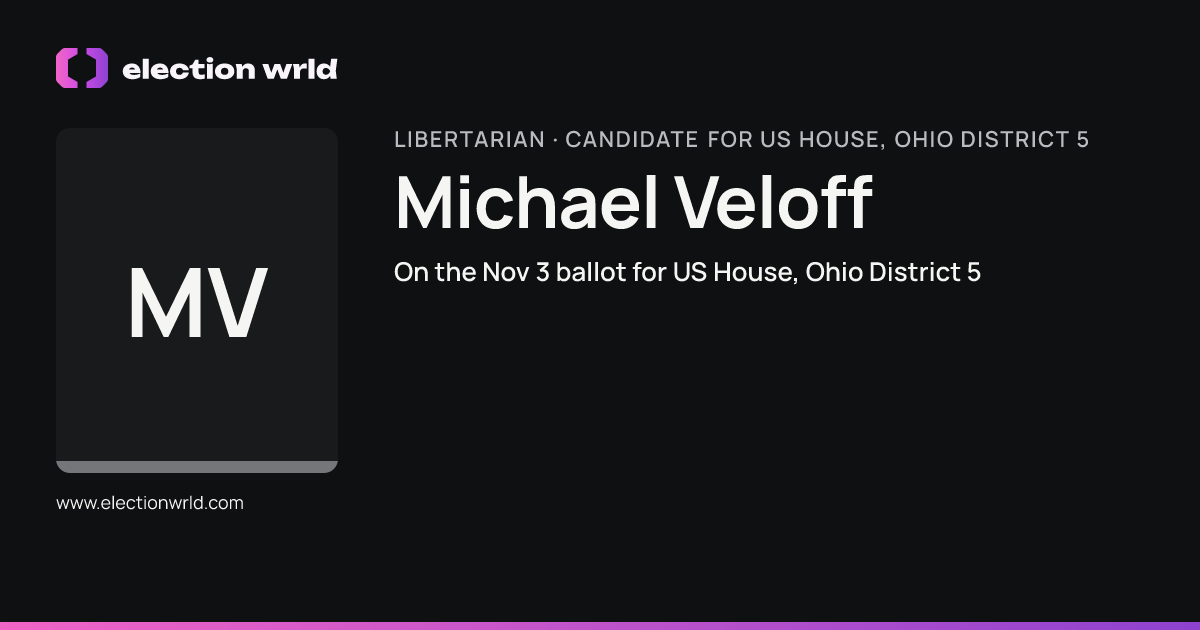 Profile card for Michael Veloff