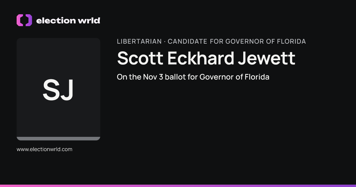 Profile card for Scott Eckhard Jewett