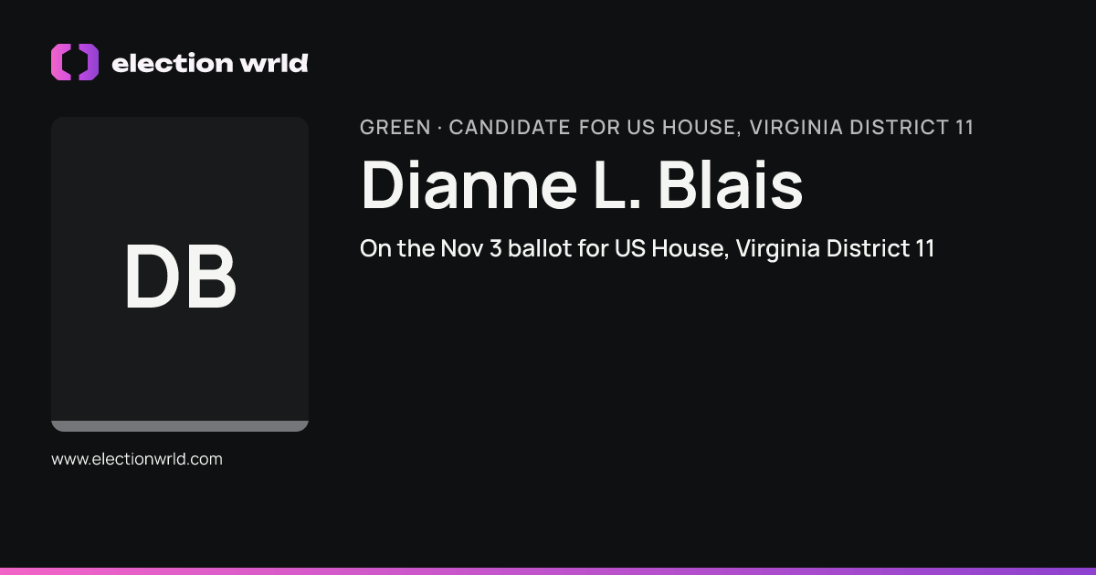 Profile card for Dianne L. Blais