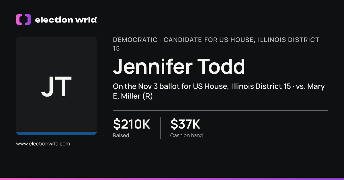 Profile card for Jennifer Todd