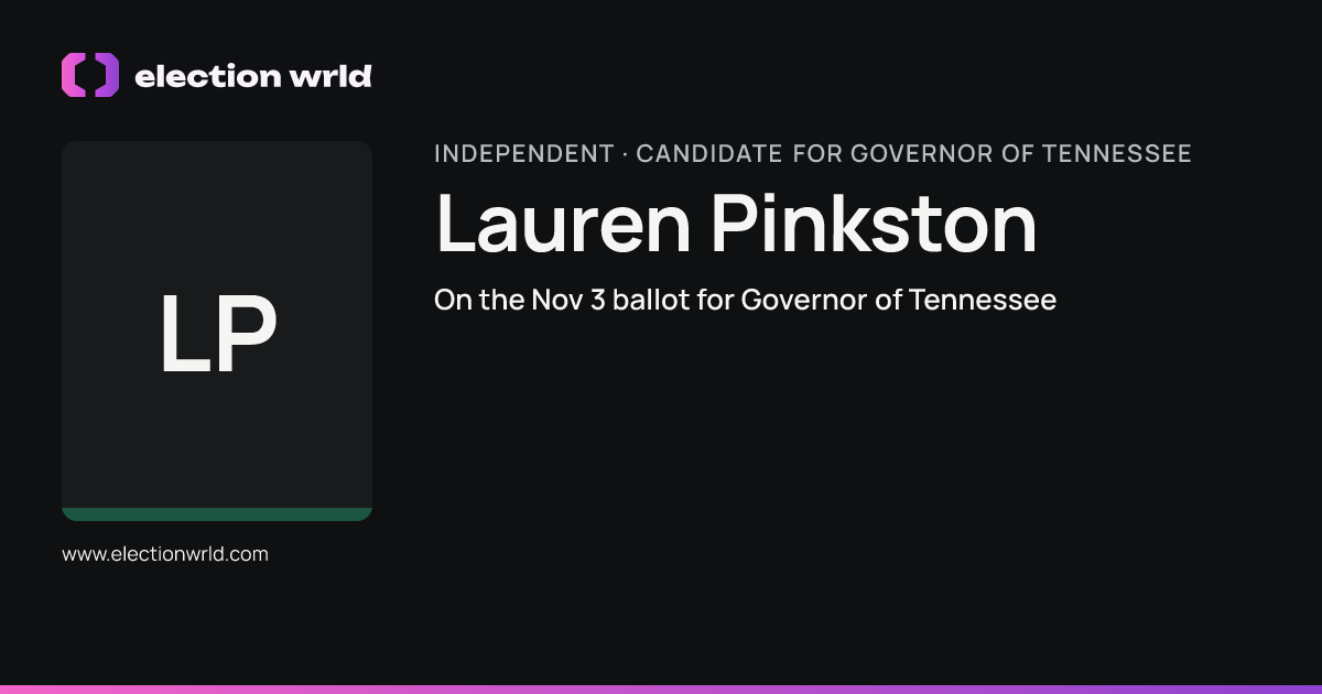 Profile card for Lauren Pinkston