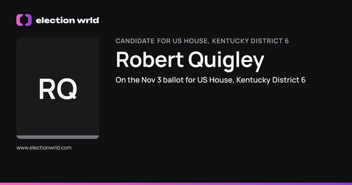 Profile card for Robert Quigley
