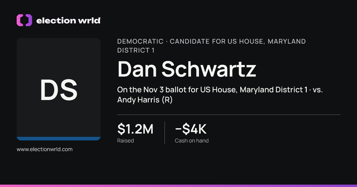 Profile card for Dan Schwartz
