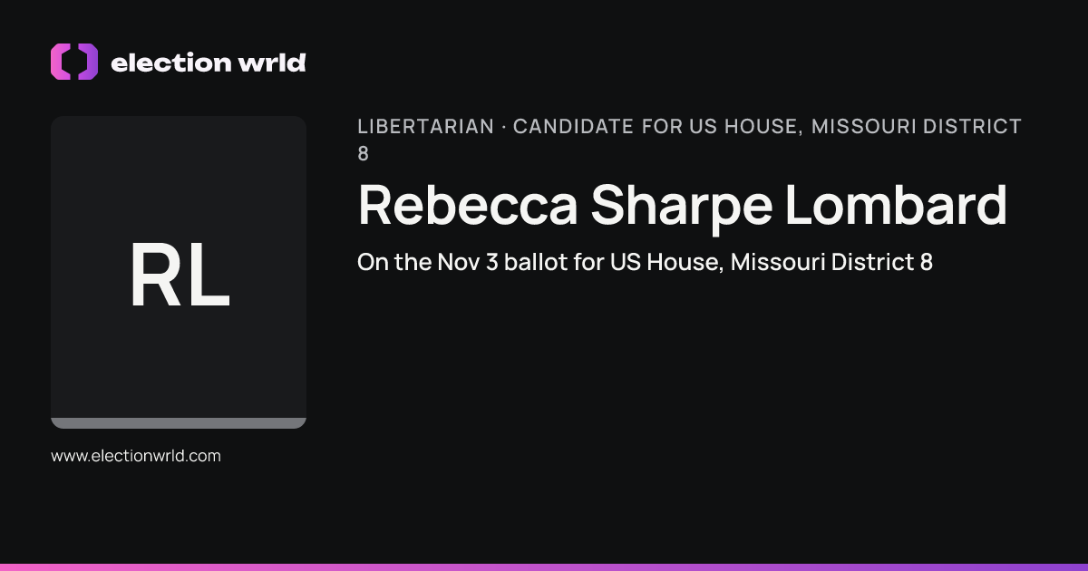 Profile card for Rebecca Sharpe Lombard