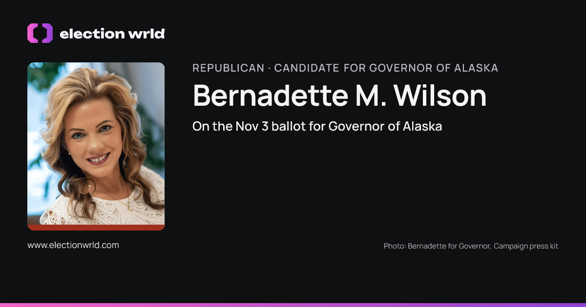 Profile card for Bernadette M. Wilson
