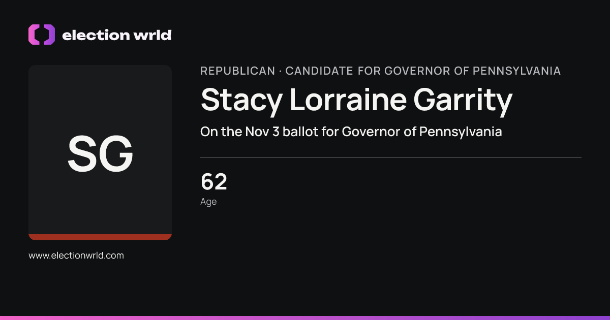 Profile card for Stacy Lorraine Garrity
