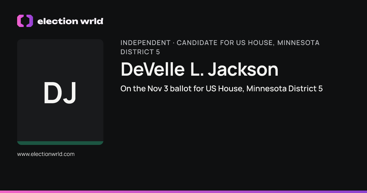 Profile card for DeVelle L. Jackson