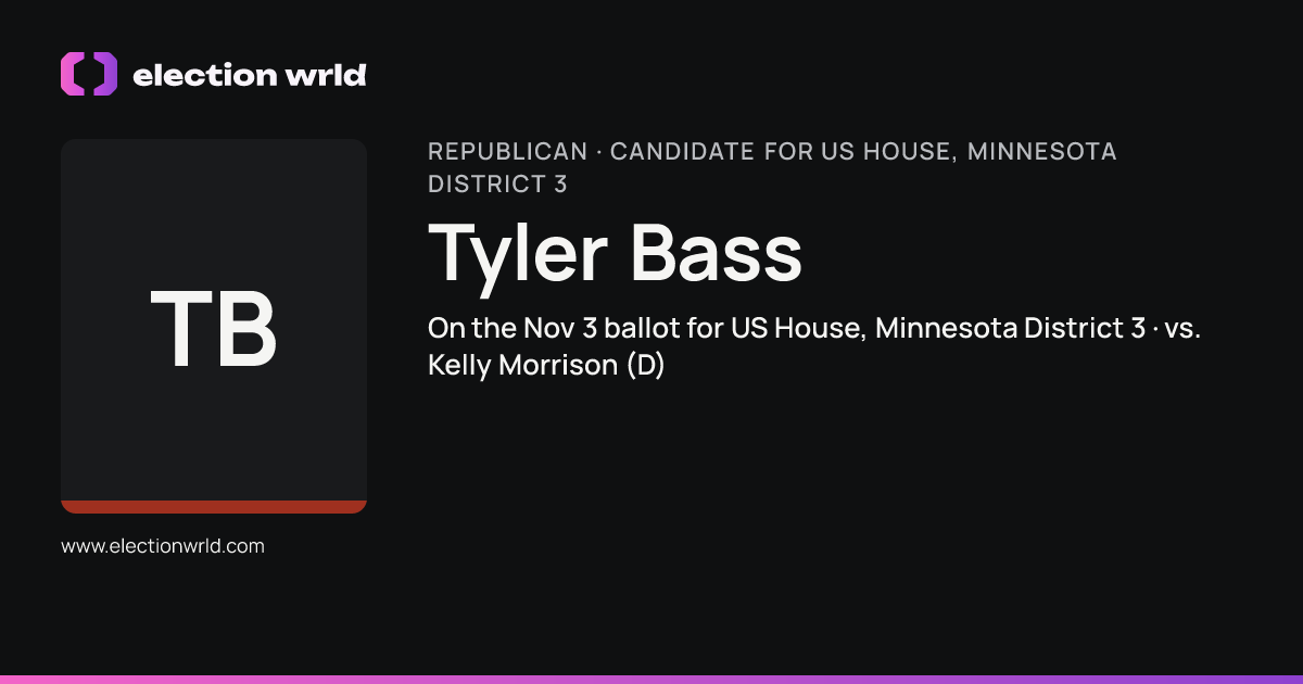 Profile card for Tyler Bass