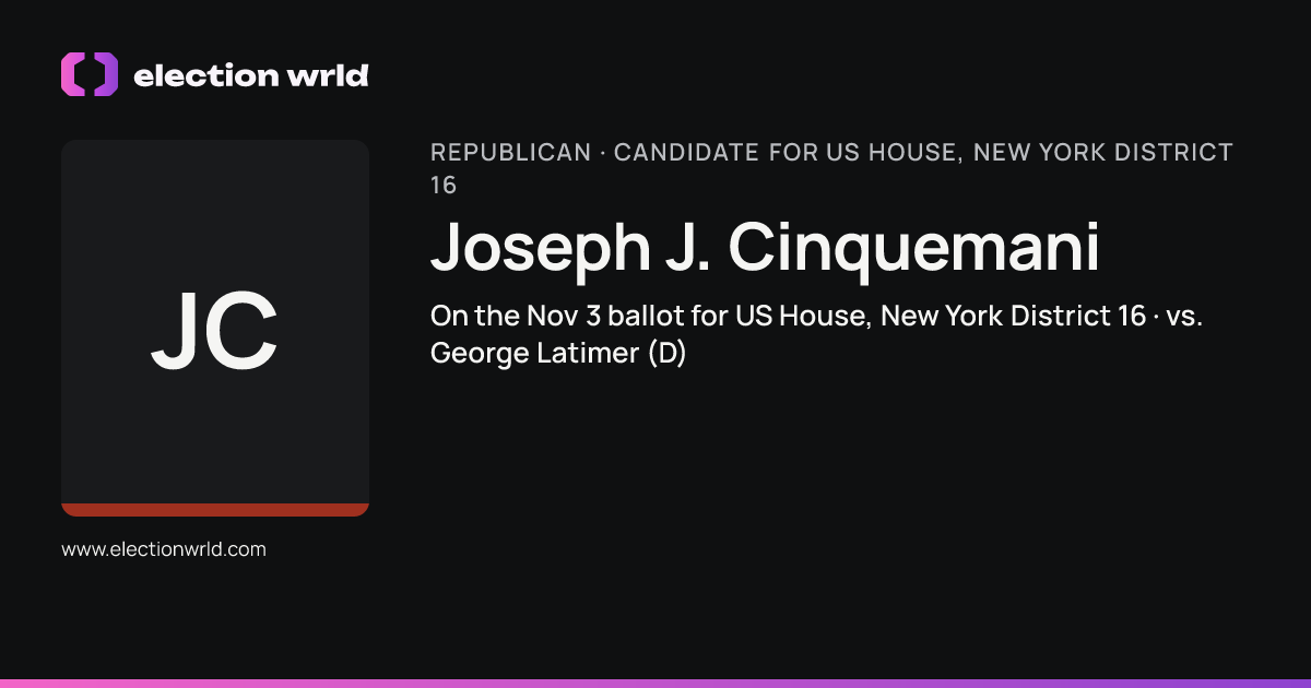 Profile card for Joseph J. Cinquemani