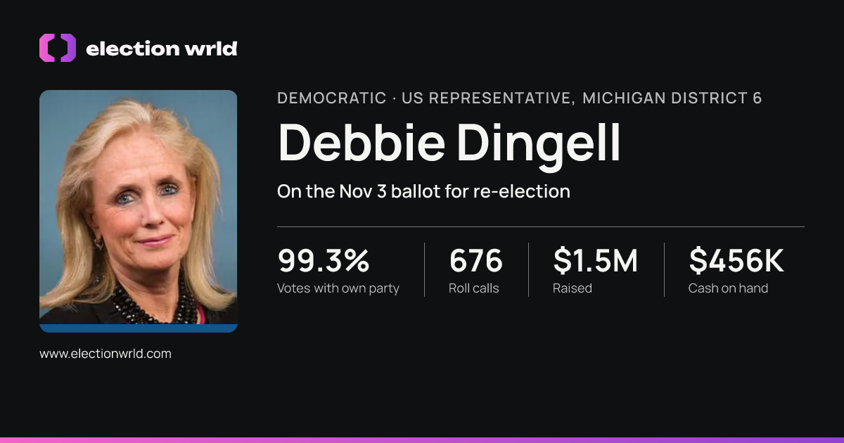 Profile card for Debbie Dingell