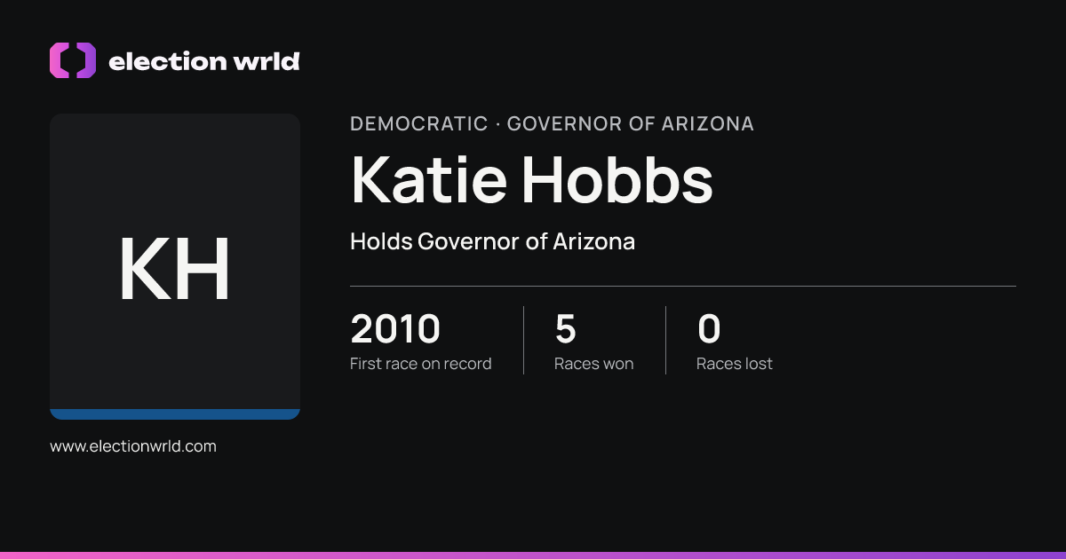 Profile card for Katie Hobbs