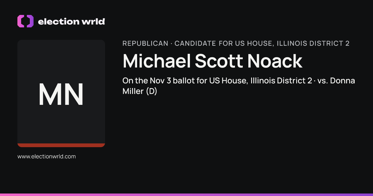 Profile card for Michael Scott Noack