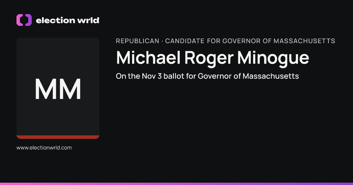 Profile card for Michael Roger Minogue