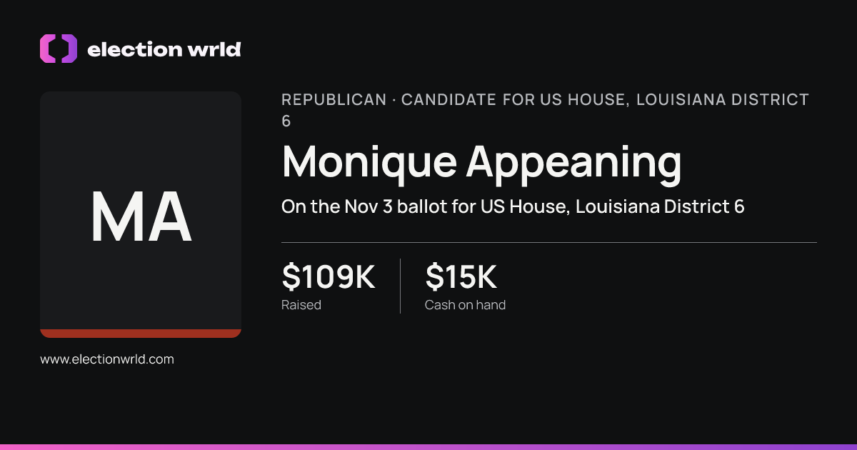 Profile card for Monique Appeaning