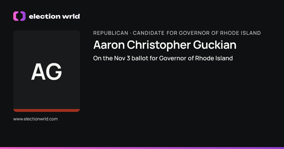Profile card for Aaron Christopher Guckian