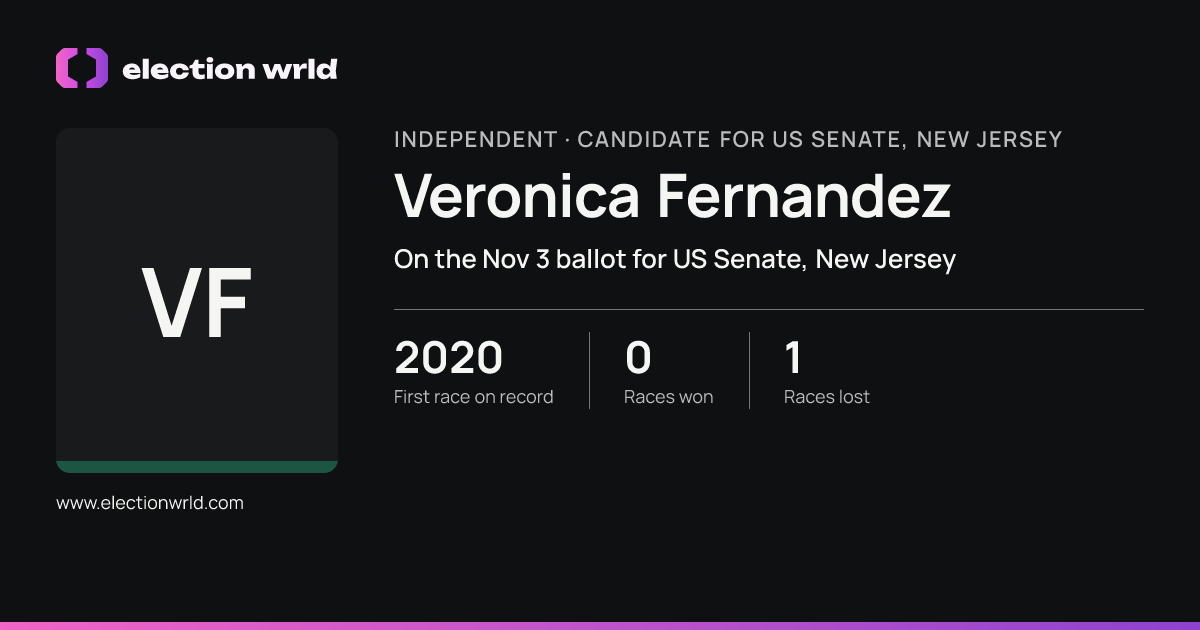 Profile card for Veronica Fernandez