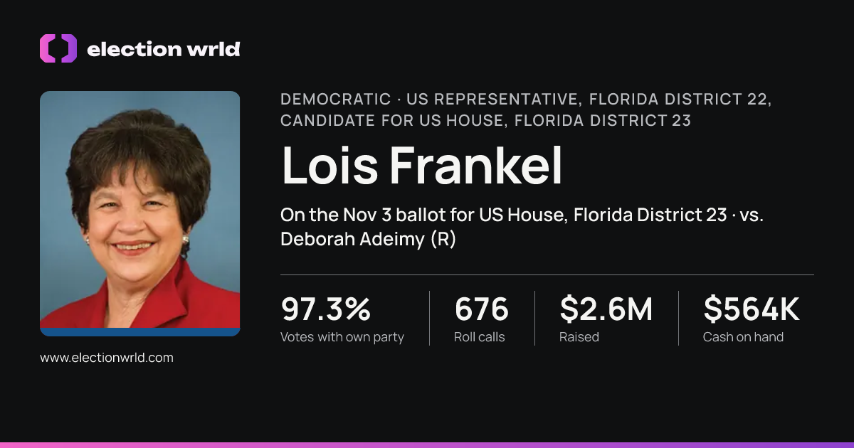 Profile card for Lois Frankel