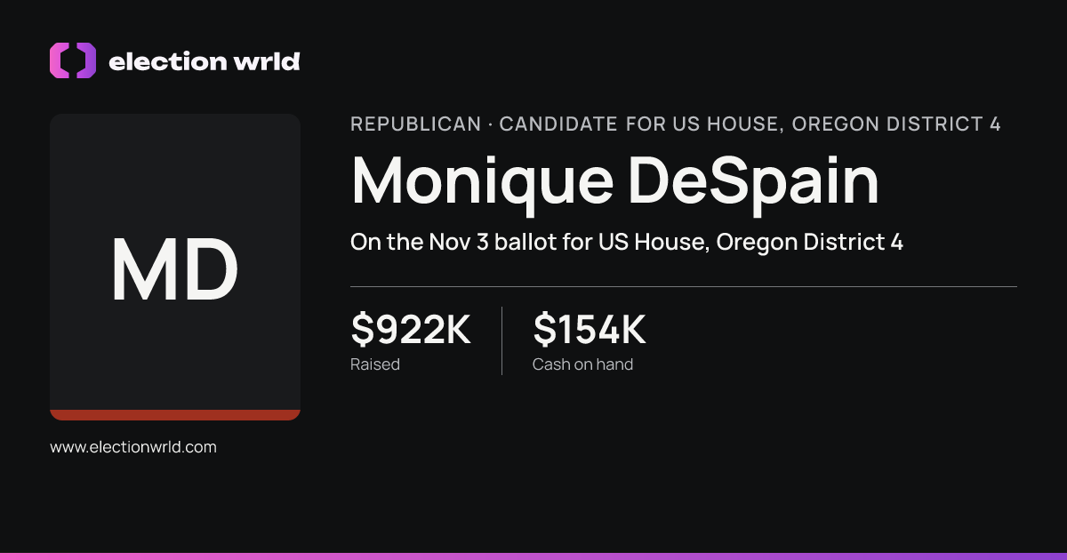 Profile card for Monique DeSpain