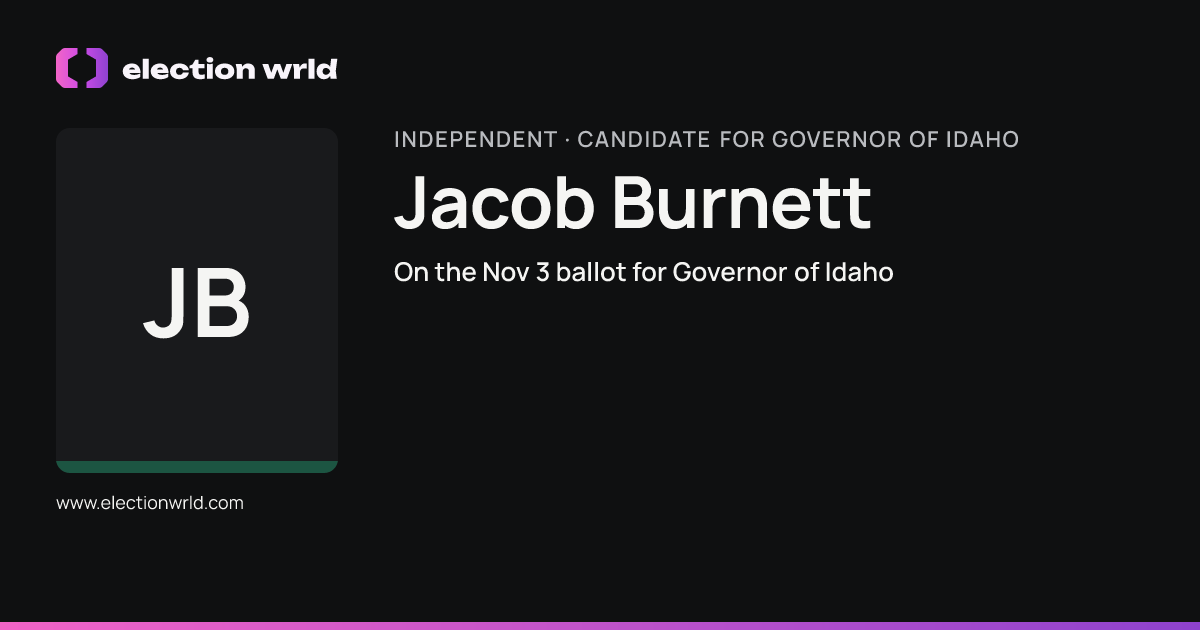 Profile card for Jacob Burnett
