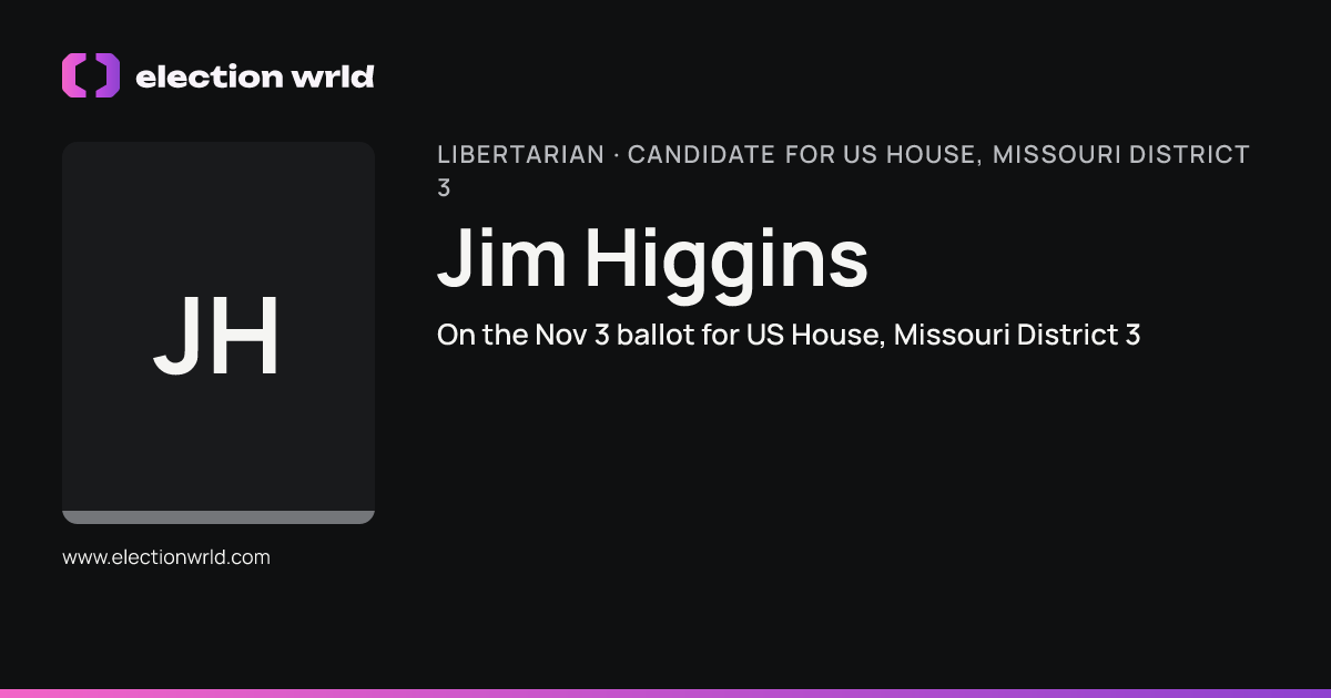 Profile card for Jim Higgins