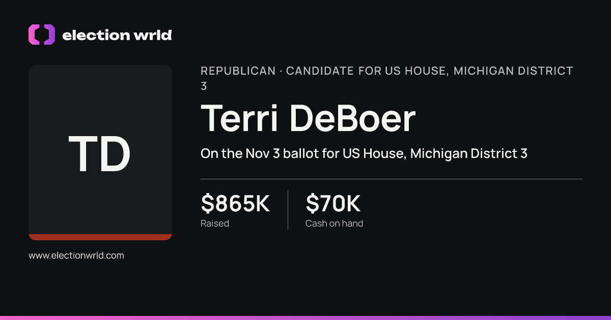 Profile card for Terri DeBoer