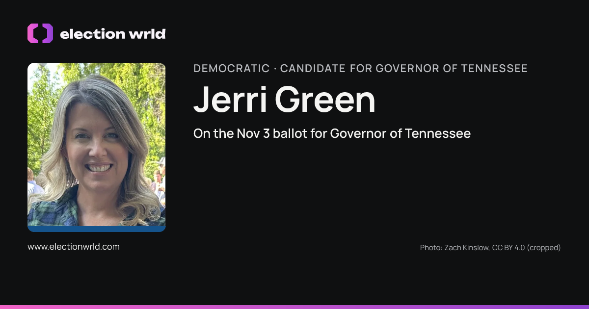 Profile card for Jerri Green